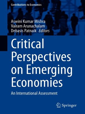 cover image of Critical Perspectives on Emerging Economies